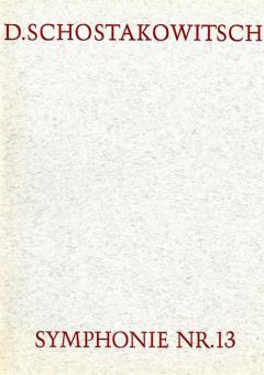 Symphonie n° 13 op. 113 