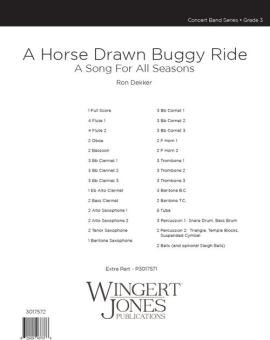 A Horse Drawn Buggy Ride 