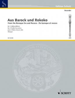 Du baroque et rococo Standard