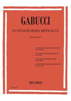 20 Studies For Unaccompanied Clarinet 