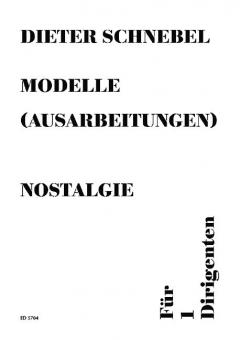 nostalgie [auch: visible music II] Standard