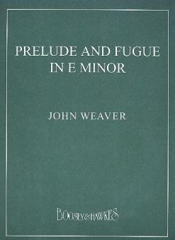 Prelude and Fugue in E minor 