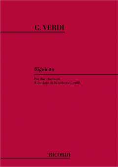 Rigoletto Highlights Reduced For 2 Clarinets 