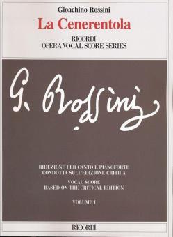 La Cenerentola Vocal Score Critical Edition 2 Vol. Set 