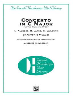 Concerto In C Major For Two Trumpets 