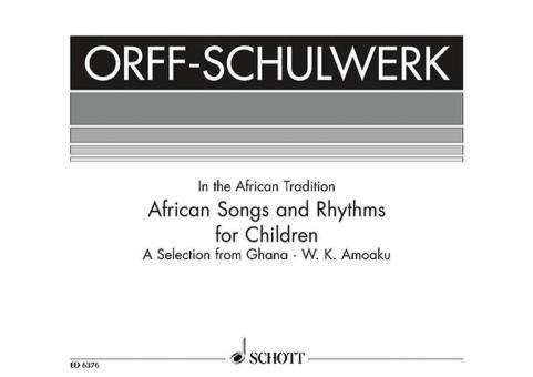 African Songs And Rhythms For Children Standard