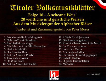 A scheane Weis' 