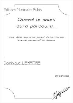 Quand le soleil aura parcouru… 