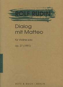 Dialogue With Matteo Op. 27 