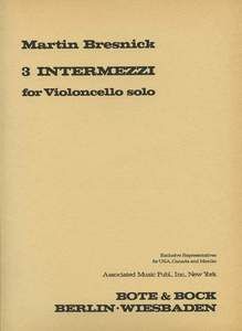 Three Intermezzi 
