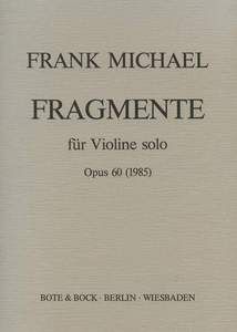 Fragments Op. 60 