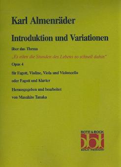 Introduction And Variations Op. 4 