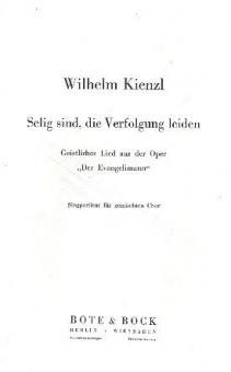Selig sind, die Verfolgung leiden 