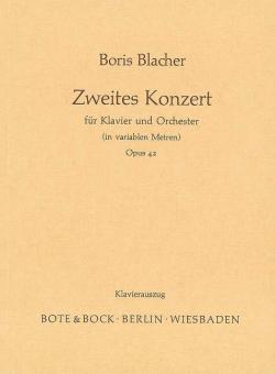 Piano Concerto No. 2 Op. 42 