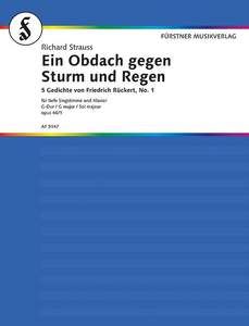 Five Poems by Friedrich Rückert Op. 46/1 Standard