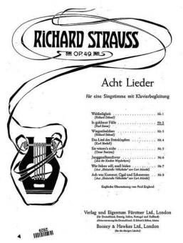 Eight Songs Op. 49/2 