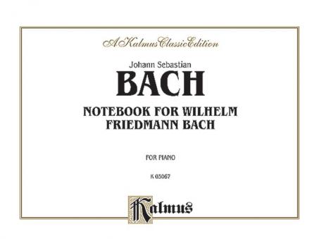 Notebook for Wilhelm Friedemann Bach Standard