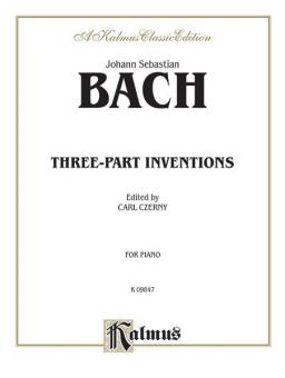 Dreistimmige Inventionen (Ed. Czerny) Standard