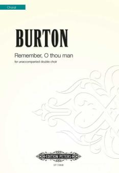 Remember, O thou man 