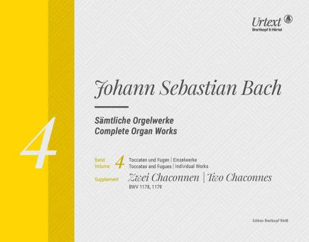 Œuvres complètes pour orgue - Supplément au volume 4 