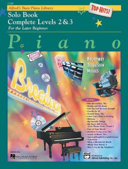 Alfred's Basic Piano Course: Top Hits! Solo Book Complete 2 & 3 