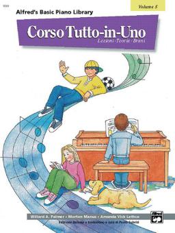 Alfred's Basic Piano Library All-in-One Course Book 5 