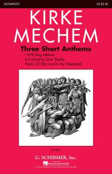 Three Short Anthems Download