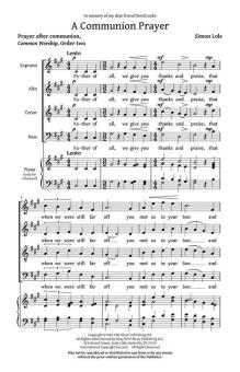 A Communion Prayer Download