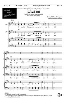 Sonnet 104 Download