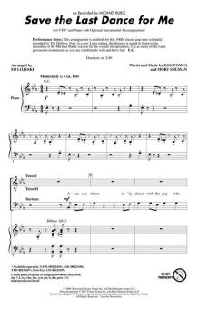 Save The Last Dance For Me Download