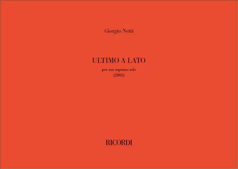 Ultimo a lato 
