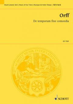 De temporum fine comoedia Standard