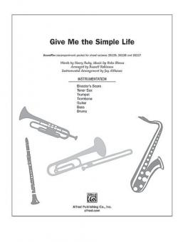 Give Me The Simple Life 