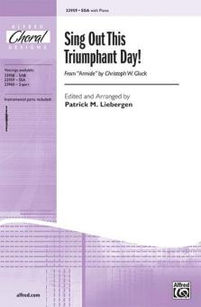 Sing Out This Triumphant Day! (From Armide) 
