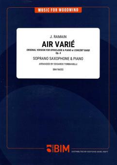 Air Varié op. 4 Standard