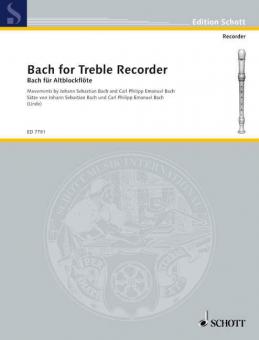 Bach for Treble Recorder Standard