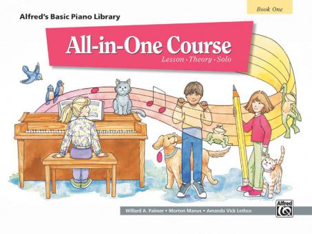 Alfred's Basic All-in-One Course for Children, Book 1 