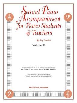 Suzuki Second Piano Accompaniments Vol. B 