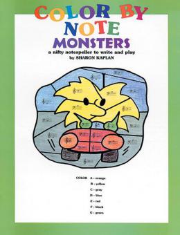 Color by Note Monsters 
