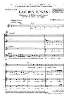 Laudes Organi 