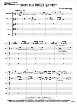 Suite for Brass Quintet 