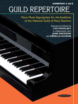 Guild Repertoire Elementary A & B 