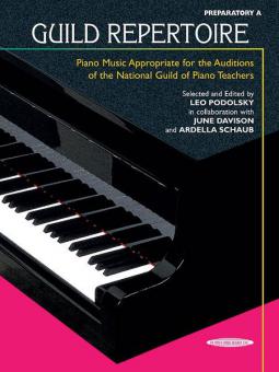 Guild Repertoire Preparatory A 