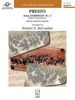 Presto from Symphony No. 1 Standard