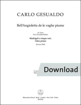 Bell’Angioletta de le vaghe piume 
