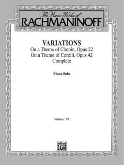 Piano Works of Rachmaninow Vol. 6 