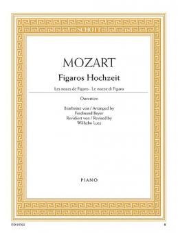 Les noces de Figaro KV 492 Standard