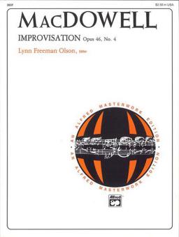 Improvisation, Op. 46, No. 4 