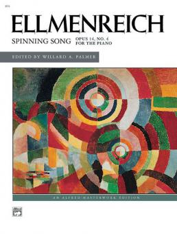Spinning Song, Op. 14, No. 4 