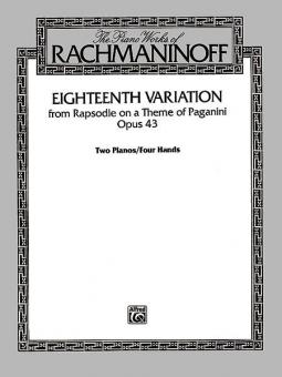 Eighteenth Variation op. 43 Standard